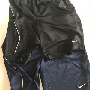Mens' Nike Layup Short #405996 Size L Two Pairs